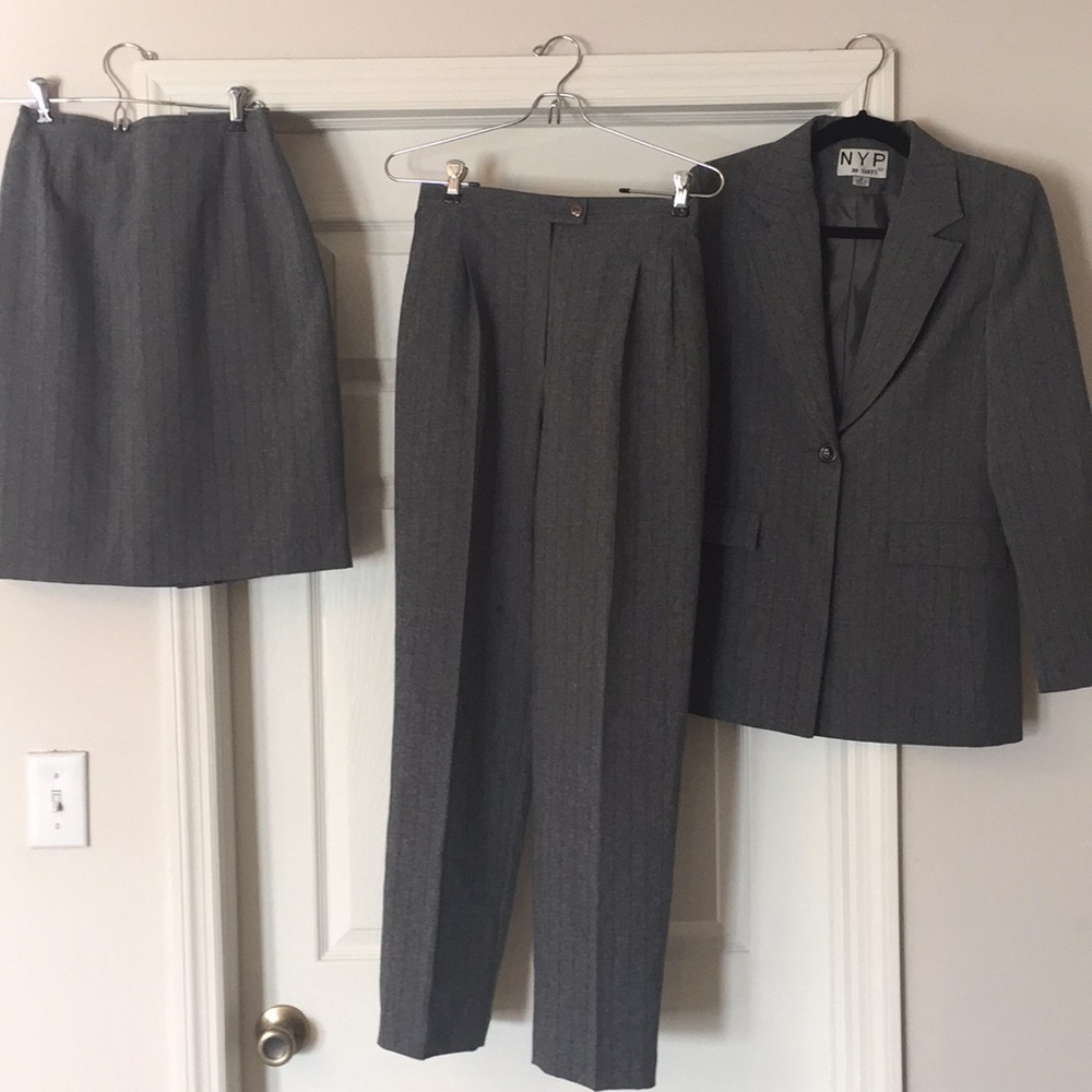 Skirt Suit with pants size 6P